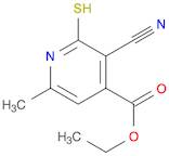 Ethyl 3-cyano-2-mercapto-6-methylisonicotinate