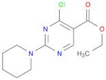 Ethyl 4-chloro-2-(piperidin-1-yl)pyrimidine-5-carboxylate