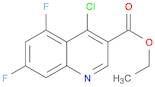 ETHYL 4-CHLORO-5,7-DIFLUOROQUINOXALINE-3-CARBOXYLATE