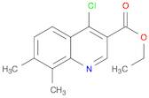 ETHYL 4-CHLORO-7,8-DIMETHYLQUINOLINE-3-CARBOXYLATE