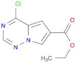 Ethyl 4-chloropyrrolo[2,1-f][1,2,4]triazine-6-carboxylate