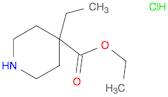 Ethyl 4-ethylpiperidine-4-carboxylate hydrochloride