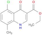 Ethyl 5-chloro-8-methyl-4-oxo-1,4-dihydroquinoline-3-carboxylate