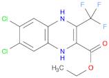 Ethyl 6,7-dichloro-3-(trifluoromethyl)-1,4-dihydroquinoxaline-2-carboxylate