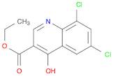 Ethyl 6,8-dichloro-4-hydroxyquinoline-3-carboxylate