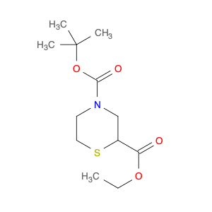 4-tert-Butyl 2-ethyl thiomorpholine-2,4-dicarboxylate