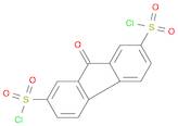 Fluoren-9-one-2,7-disulfonyl chloride