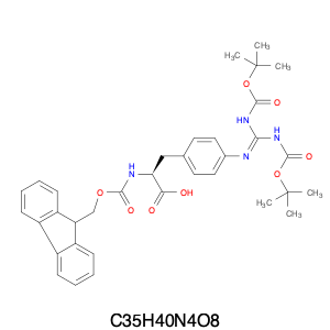 Fmoc-Phe(4-Boc2-guanidino)-OH