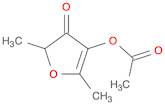 2,5-Dimethyl-4-oxo-4,5-dihydrofuran-3-yl acetate