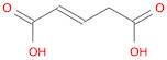 (E)-Pent-2-enedioic acid