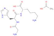 (S)-6-Amino-2-((S)-2-(2-aminoacetamido)-3-(1H-imidazol-4-yl)propanamido)hexanoic acid compound w...