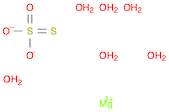 Magnesium thiosulfate hexahydrate