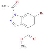 Methyl 1-acetyl-6-bromo-1H-indazole-4-carboxylate