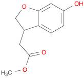 3-Benzofuranaceticacid,2,3-dihydro-6-hydroxy-,Methylester