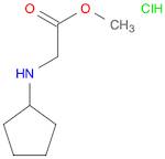 methyl 2-(cyclopentylamino)acetate hydrochloride