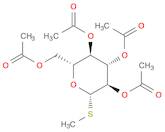 (2R,3R,4S,5R,6S)-2-(Acetoxymethyl)-6-(methylthio)tetrahydro-2H-pyran-3,4,5-triyl triacetate