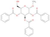 (2R,3R,4S,5R,6S)-2-(Hydroxymethyl)-6-methoxytetrahydro-2H-pyran-3,4,5-triyl tribenzoate