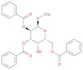 (2S,3R,4S,5S,6R)-6-((Benzoyloxy)methyl)-5-hydroxy-2-methoxytetrahydro-2H-pyran-3,4-diyl dibenzoate