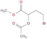 METHYL 2-ACETOXY-4-BROMOBUTANOATE