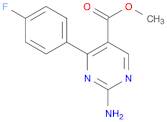 Methyl 2-amino-4-(4-fluorophenyl)pyrimidine-5-carboxylate