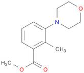 METHYL 2-METHYL-3-MORPHOLINOBENZOATE