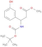 METHYL 3-(BOC-AMINO)-3-(3-HYDROXYPHENYL)PROPANOATE