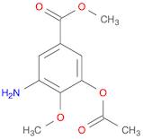 Methyl 3-Acetoxy-5-amino-4-methoxybenzoate