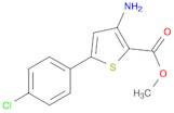 Methyl 3-amino-5-(4-chlorophenyl)thiophene-2-carboxylate