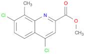 Methyl 4,7-dichloro-8-methylquinoline-2-carboxylate