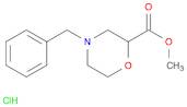 METHYL 4-BENZYLMORPHOLINE-2-CARBOXYLATE HCL