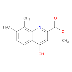 Methyl 4-hydroxy-7,8-dimethylquinoline-2-carboxylate