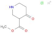 Methyl 4-oxopiperidine-3-carboxylate hydrochloride