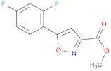 Methyl 5-(2,4-difluorophenyl)isoxazole-3-carboxylate