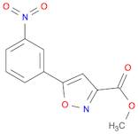 Methyl 5-(3-nitrophenyl)isoxazole-3-carboxylate