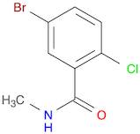 5-Bromo-2-chloro-N-methylbenzamide