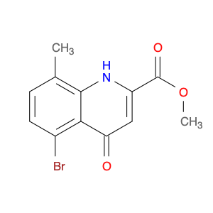 Methyl 5-bromo-8-methyl-4-oxo-1,4-dihydroquinoline-2-carboxylate