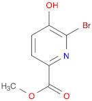 METHYL 6-BROMO-5-HYDROXY-2-PYRIDINECARBOXYLATE