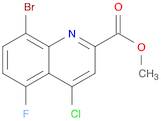 Methyl 8-bromo-4-chloro-5-fluoroquinoline-2-carboxylate