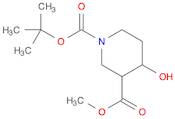 Methyl N-Boc-4-hydroxypiperidine-3-carboxylate