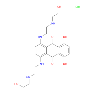 9,10-Anthracenedione,1,4-dihydroxy-5,8-bis[[2-[(2-hydroxyethyl)amino]ethyl]amino]-, dihydrochloride