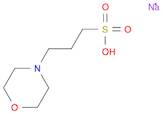 3-Morpholinopropane-1-sulfonic acid, sodium salt(2:1)