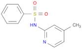 N-(4-Methylpyridin-2-yl)benzenesulfonamide