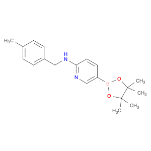 N-(4-Methylbenzyl)-5-(4,4,5,5-tetramethyl-1,3,2-dioxaborolan-2-yl)pyridin-2-amine