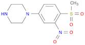 N-(4-Methylsulphonyl-3-nitrophenyl)piperazine