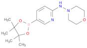 N-(5-(4,4,5,5-Tetramethyl-1,3,2-dioxaborolan-2-yl)pyridin-2-yl)morpholin-4-amine