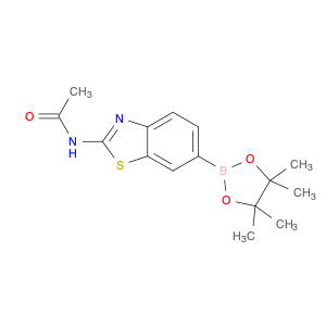 N-(6-(4,4,5,5-tetramethyl-1,3,2-dioxaborolan-2-yl)benzo[d]thiazol-2-yl)acetamide