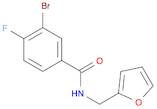 3-Bromo-4-fluoro-N-(furan-2-ylmethyl)benzamide