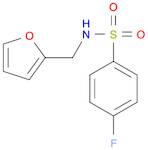 4-Fluoro-N-(furan-2-ylmethyl)benzenesulfonamide