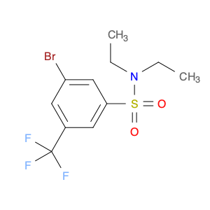 N,N-Diethyl 3-bromo-5-trifluoromethylbenzenesulfonamide