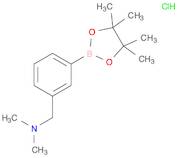 N,N-Dimethyl-1-(3-(4,4,5,5-tetramethyl-1,3,2-dioxaborolan-2-yl)phenyl)methanamine hydrochloride